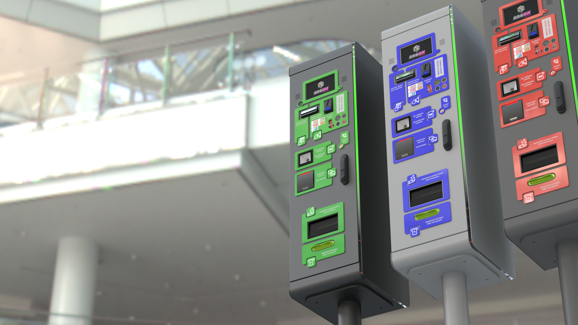 Argon kiosk sistemi