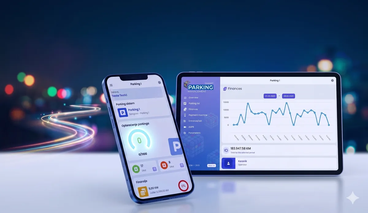Mobilna i servisna aplikacija za Argon Smart Parking sistem